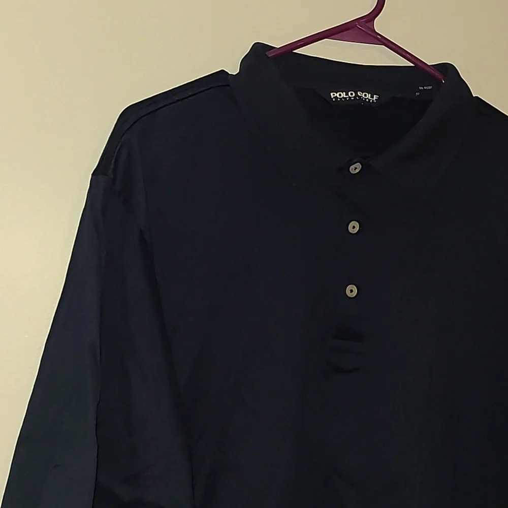 Polo Golf Ralph Lauren navy polo‎ shirt Mens Large